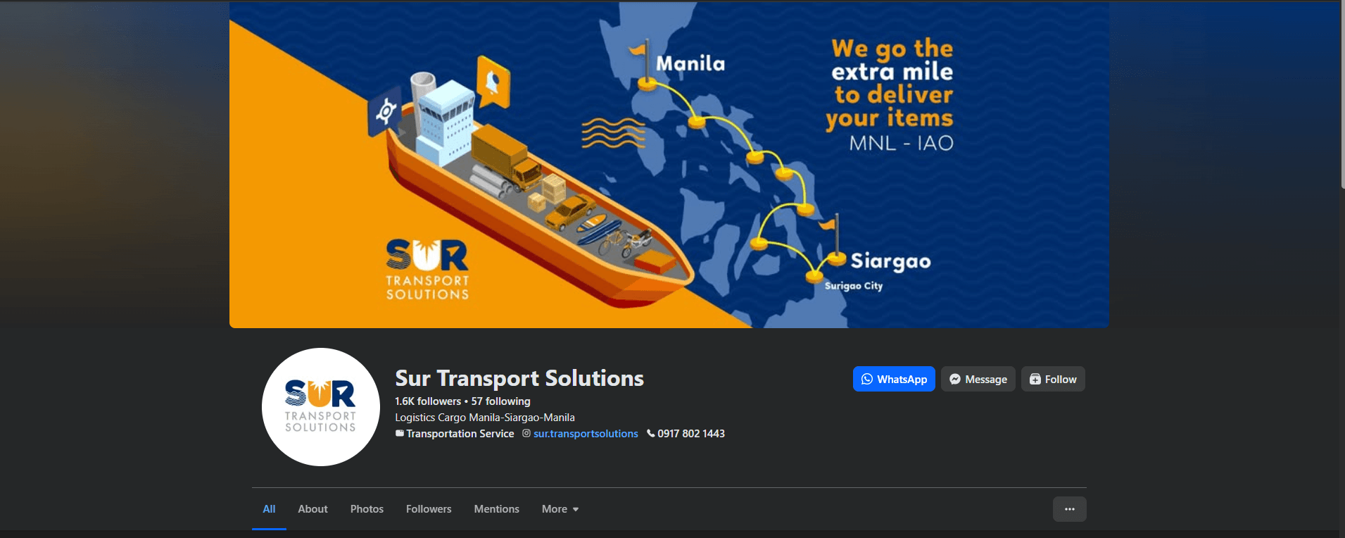 Sur Transport Solutions logistics platform